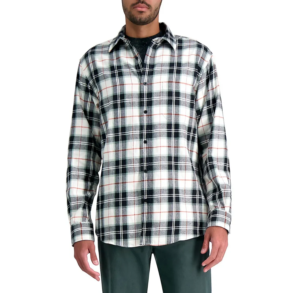 Plaid Flannel Shirt