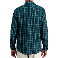 Life Khaki Plaid Long-Sleeve Comfort Shirt