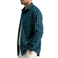 Life Khaki Plaid Long-Sleeve Comfort Shirt