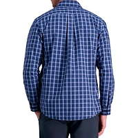 Life Khaki Plaid Long-Sleeve Comfort Shirt