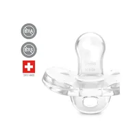 2-Piece 0-6 Months Orthodontic Silicone Pacifiers Set