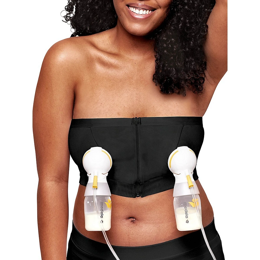 Adaptive Stretch Hands-Free Pumping Bustier Tube Bra ​101043807