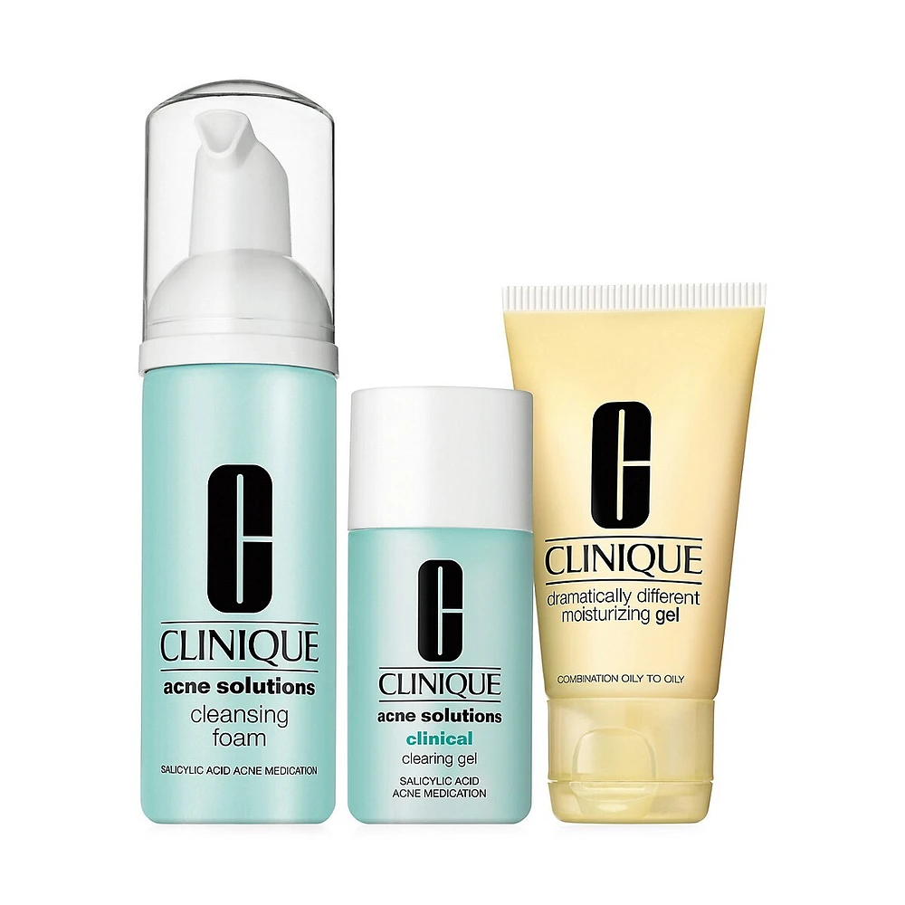 3-Piece Acne Solutions Clinical Clearing Kit