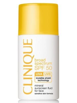 Broad Spectrum SPF 50 Mineral Sunscreen Fluid for Face -1 oz.