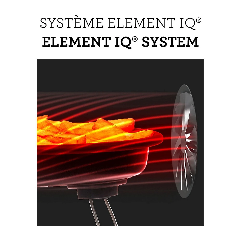 Four à micro-ondes et à convection 3-en-1 Combi Wave avec friteuse à air