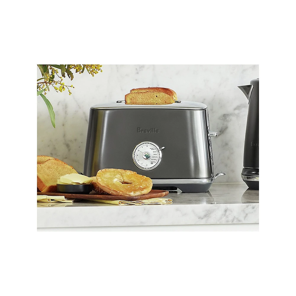 Luxe Toast Select 2-Slice Extra-Wide Stainless Steel Toaster BTA735