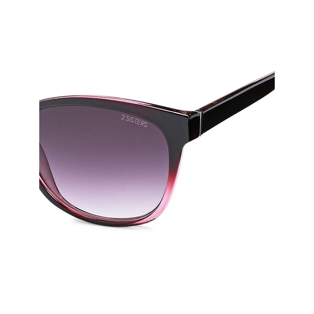 Jean 52MM Wayfarer Sunglasses