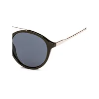 Lunettes de soleil rondes Brooke, 49 mm