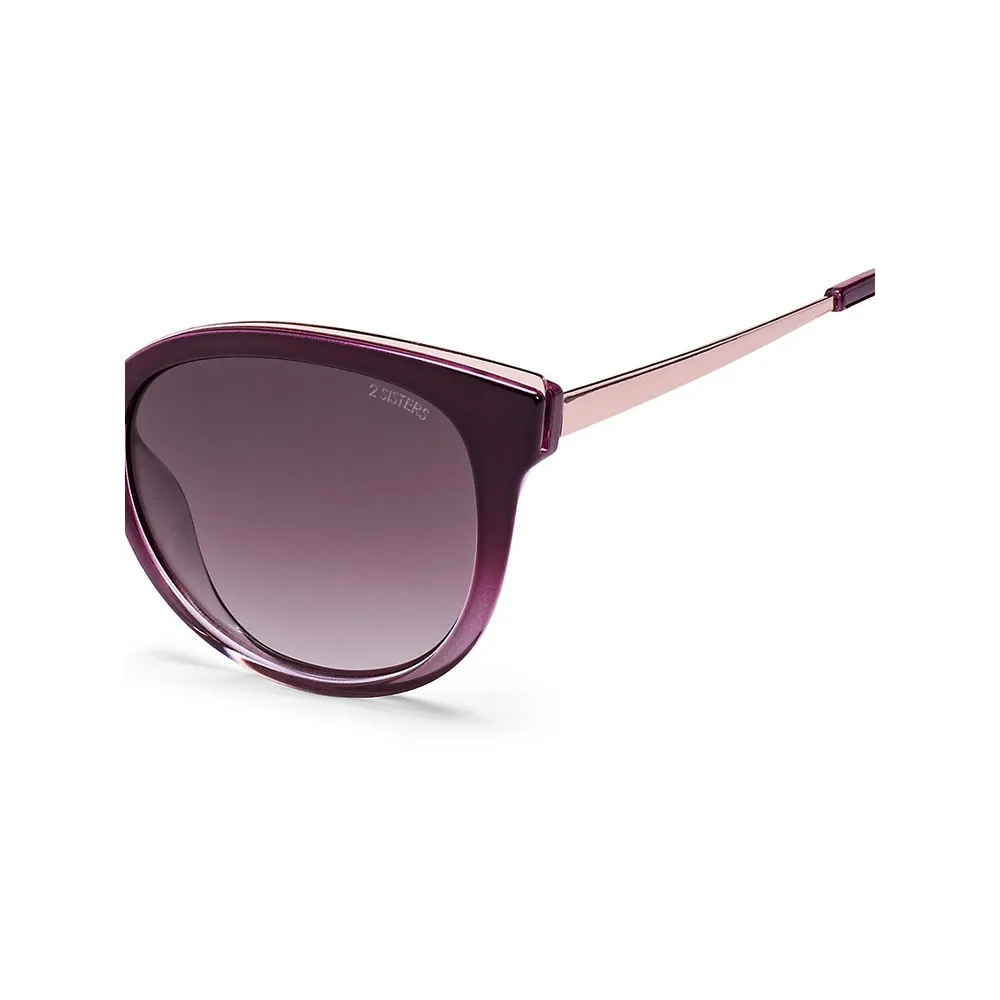 Sheila 54MM Cat Eye Sunglasses