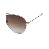 Isabelle 58MM Aviator Sunglasses