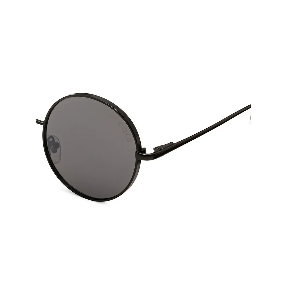 Yuckitan 52MM Round Sunglasses