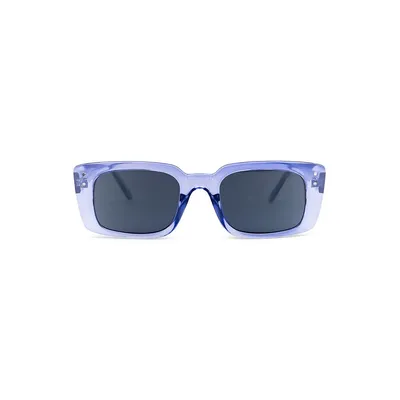 Athens 52MM Rectangle Sunglasses