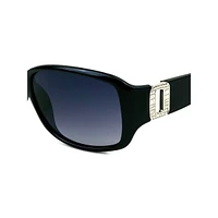Lunettes de soleil enveloppantes Leigh, 59 MM