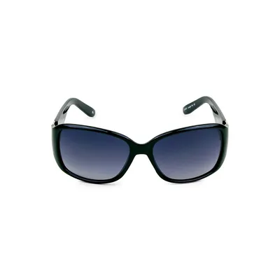 Leigh 59MM Wrap Sunglasses