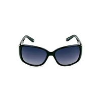 Lunettes de soleil enveloppantes Leigh, 59 MM