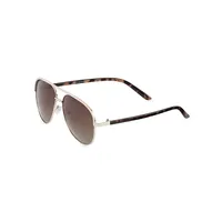 54MM Aviator Sunglasses