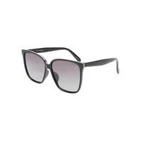 Brooklyn 55MM Polarized Square Sunglasses