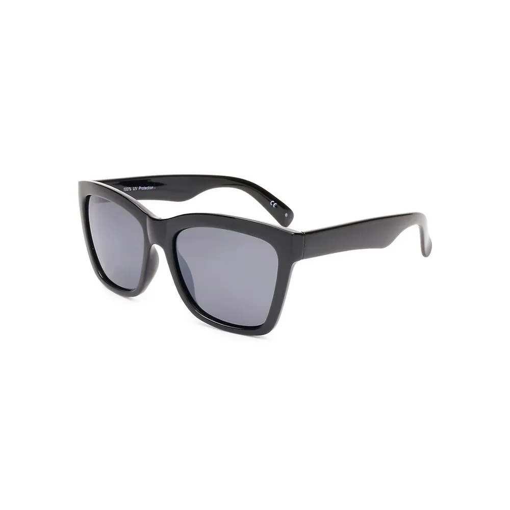 Jazmine 56MM Polarized Square Sunglasses