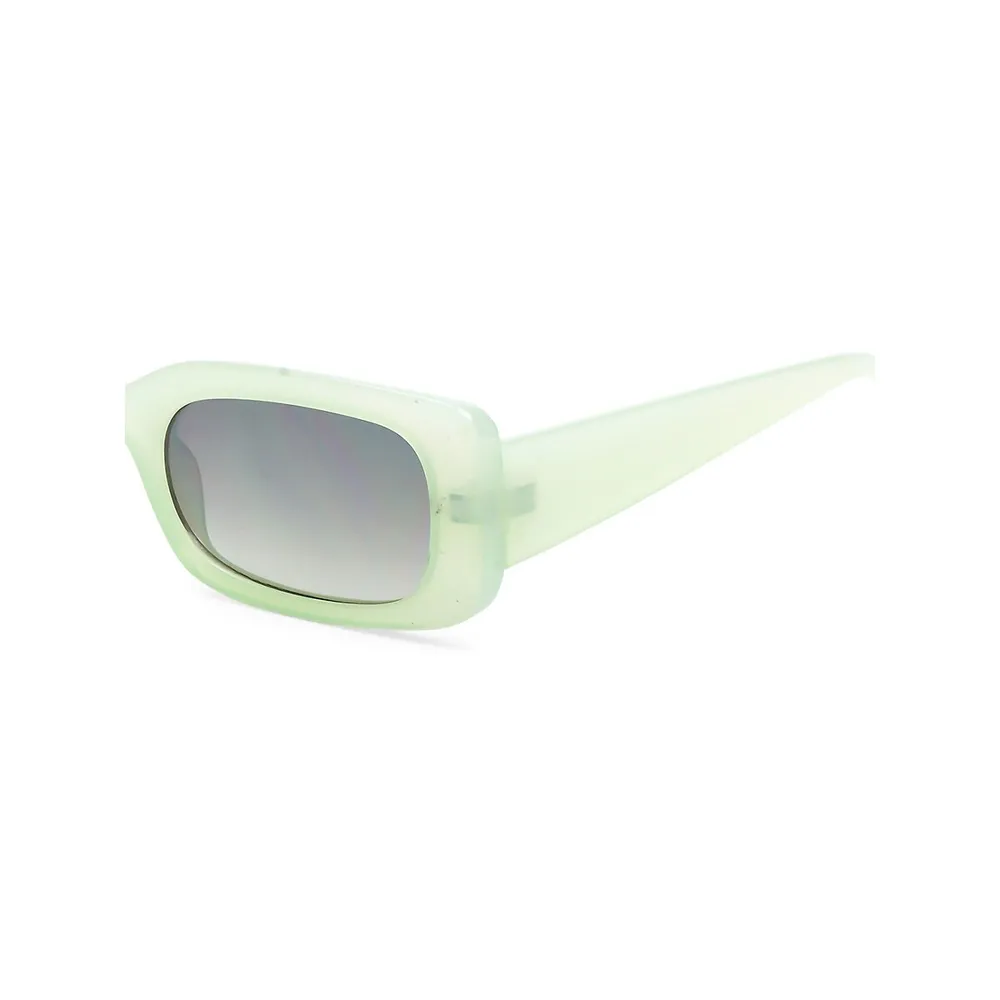 Julie 52MM Rectangular Sunglasses