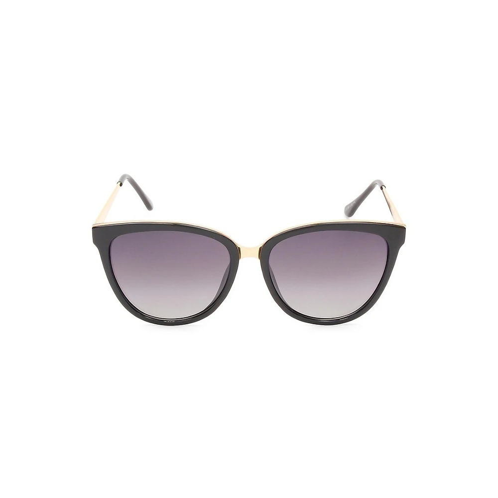 Lily 60MM Polarized Rounded Sunglasses