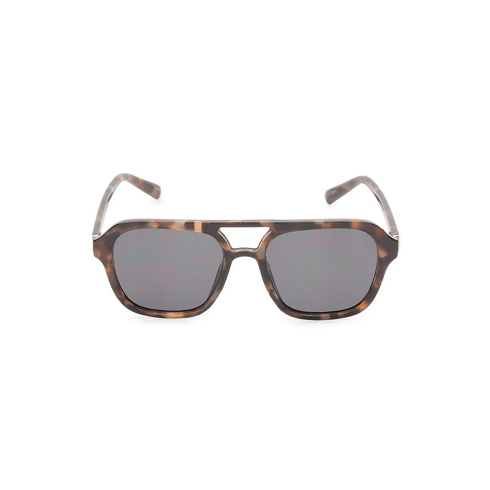 Lunettes de soleil aviateur Rory, 58 mm
