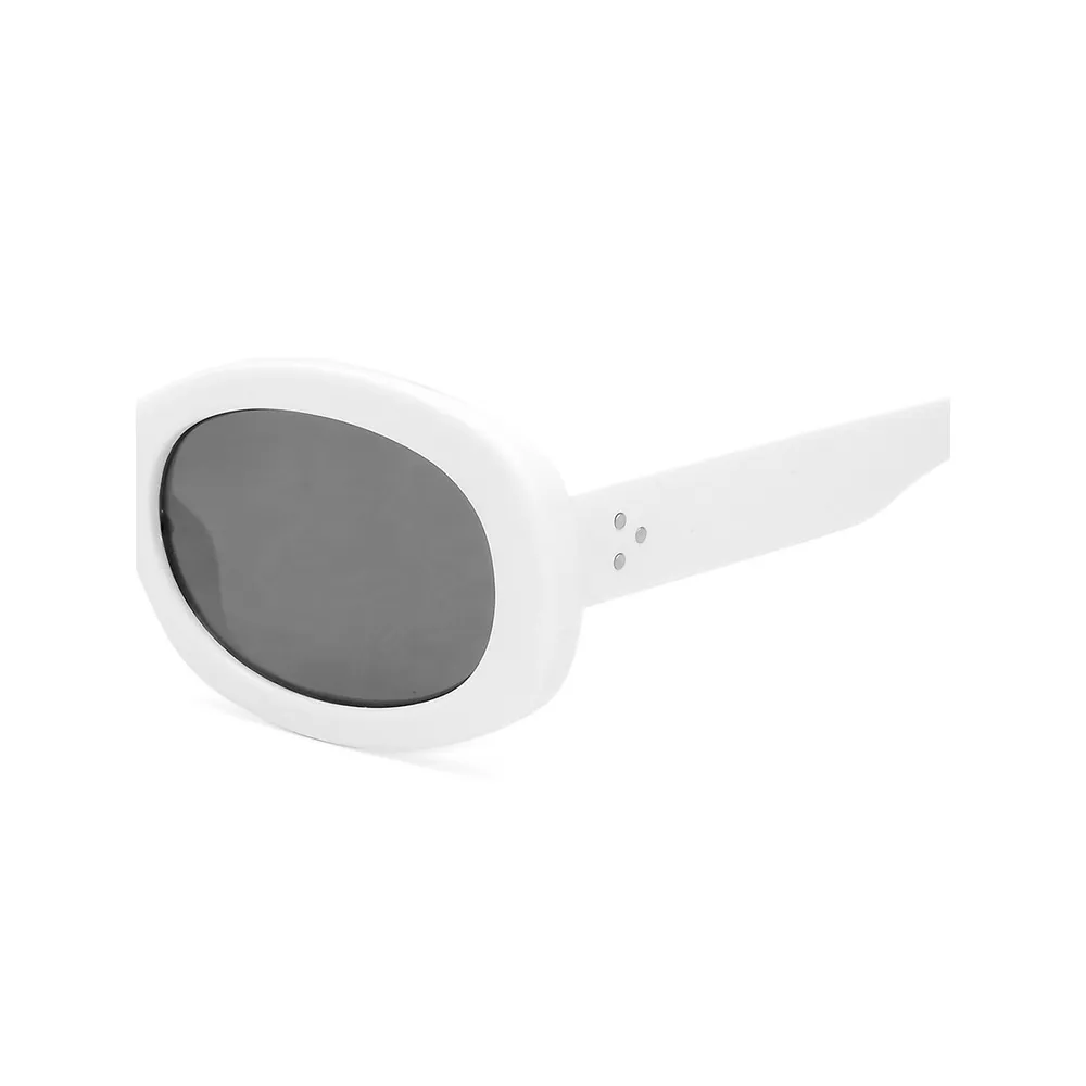 Tinsley 52MM Round Sunglasses