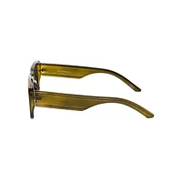 Aida 54MM Polarized Rectangle Sunglasses