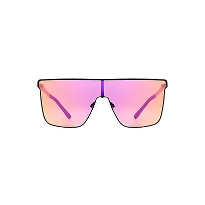 Mindy 55MM Mirror Shield Sunglasses