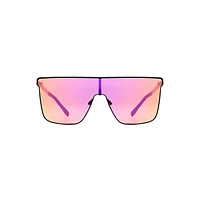 Mindy 55MM Mirror Shield Sunglasses