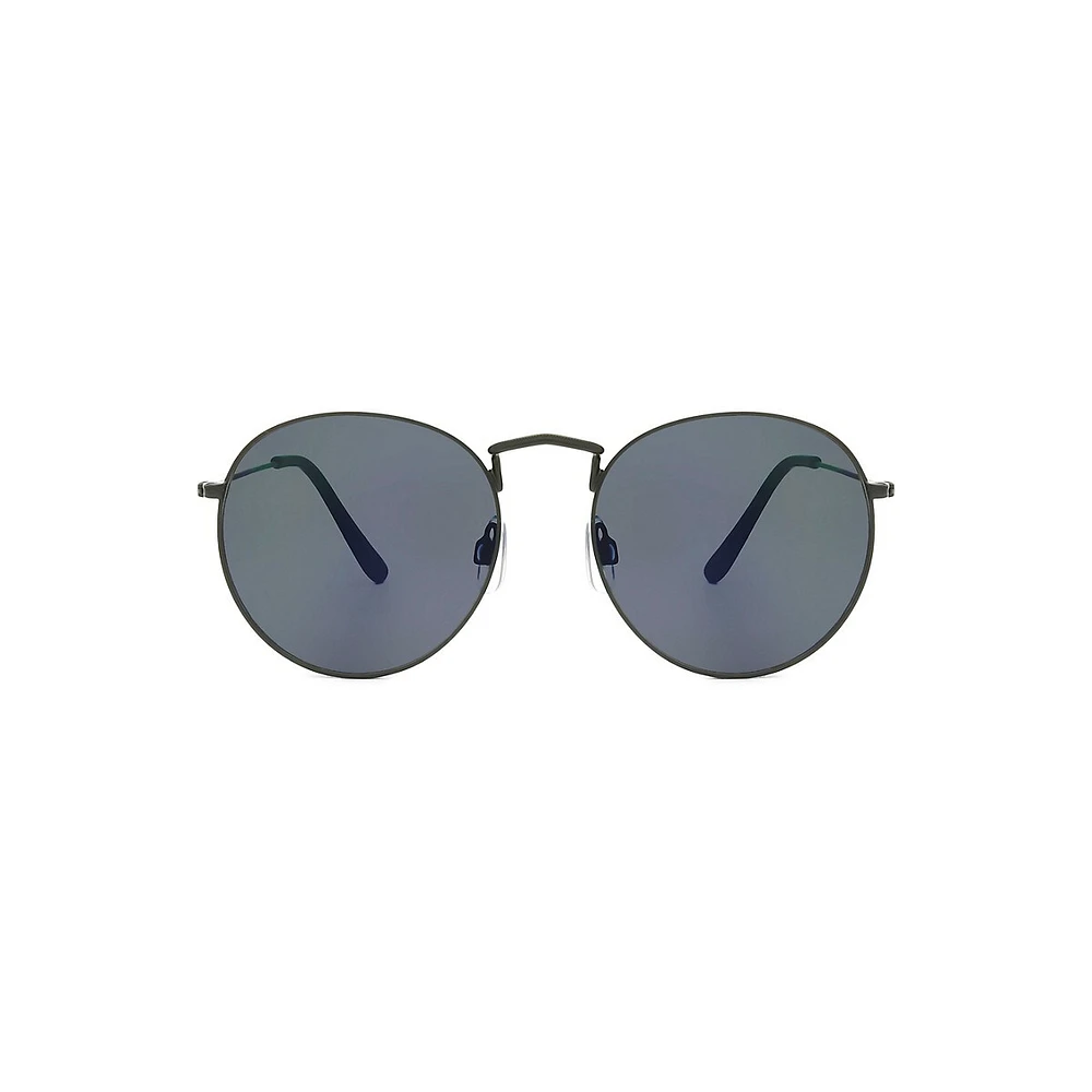 Prague 50MM Round Sunglasses