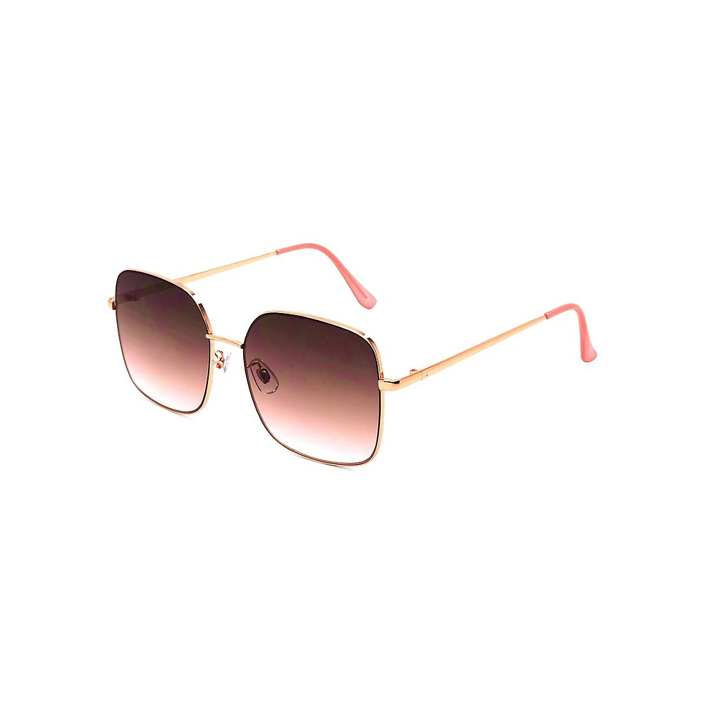 Rachel 60MM Rectangle Sunglasses