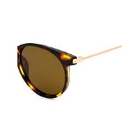 Regan 45MM Polarized Round Sunglasses