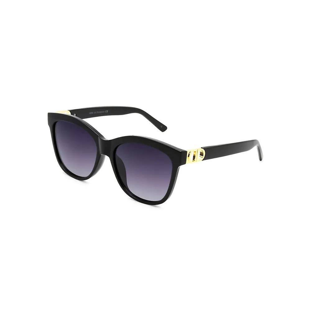 Tasha 55MM Polarized Oversized Square Sunglasses