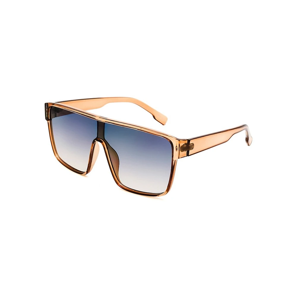 Arya 70MM Oversized Shield Sunglasses