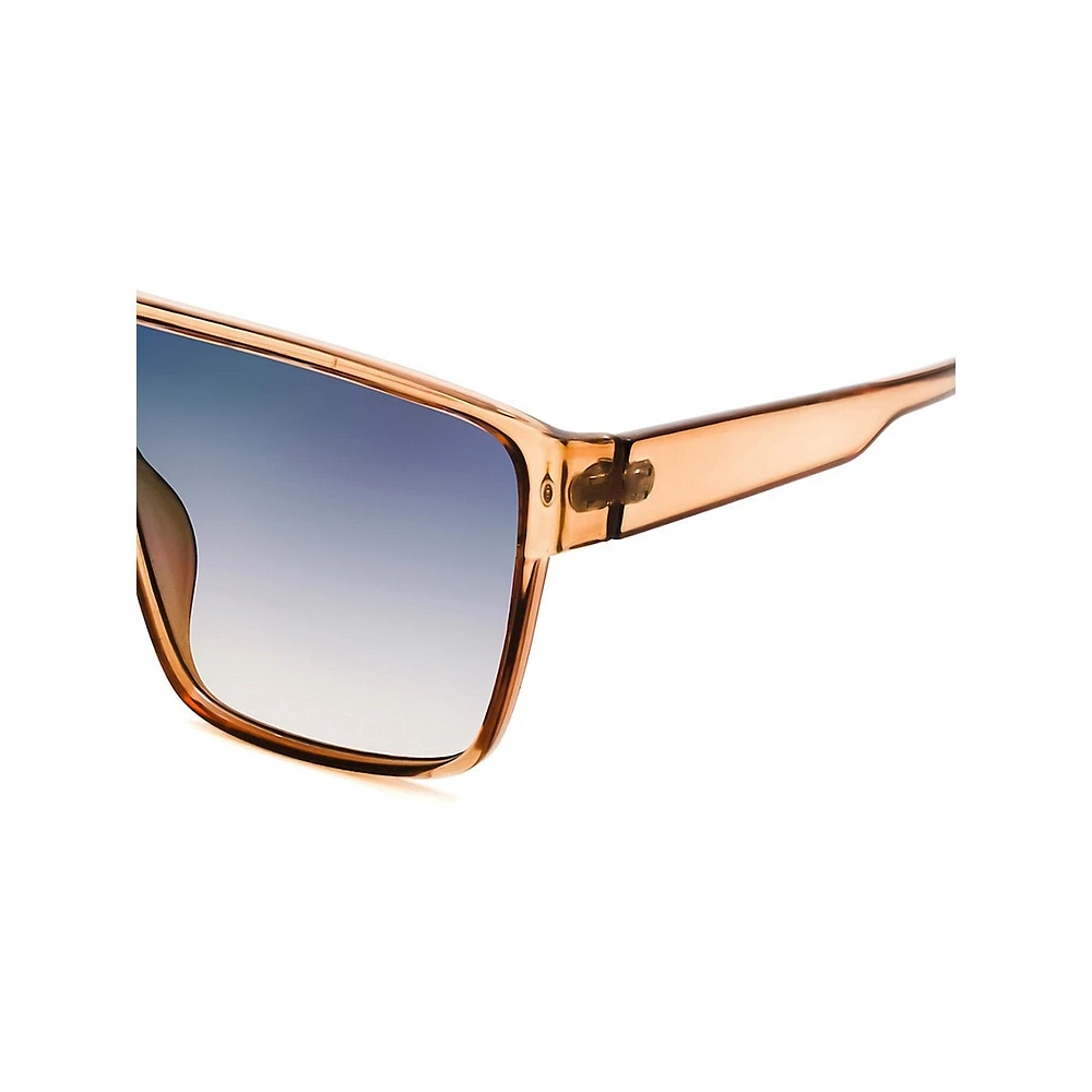 Arya 70MM Oversized Shield Sunglasses