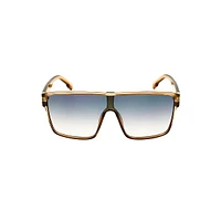 Arya 70MM Oversized Shield Sunglasses