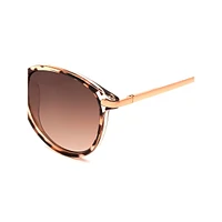 Blossom 52MM Round Polarized Sunglasses