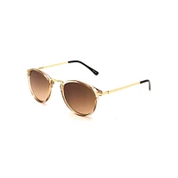 Classic Round 52MM Polarized Sunglasses