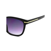 Lunettes de soleil polarisées carrées Candice 54 mm