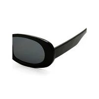 Jolie 52MM Retro Plastic Oval Sunglasses