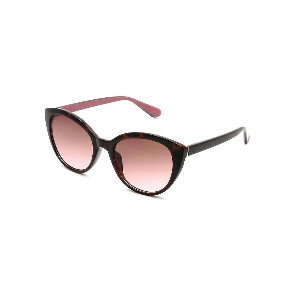 Kate 55MM Retro Cat Eye Polarized Sunglasses