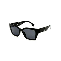 Lauren 54MM Square Polarized Sunglasses