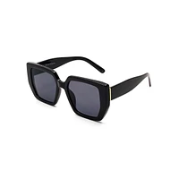 Priya 55MM Modern Oversized Square Polarized Sunglasses