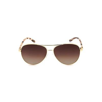 Shimiko 58MM Classic Aviator Polarized Sunglasses