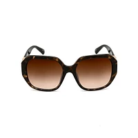 Retro Oversized Square 55MM Polarized Sunglasses