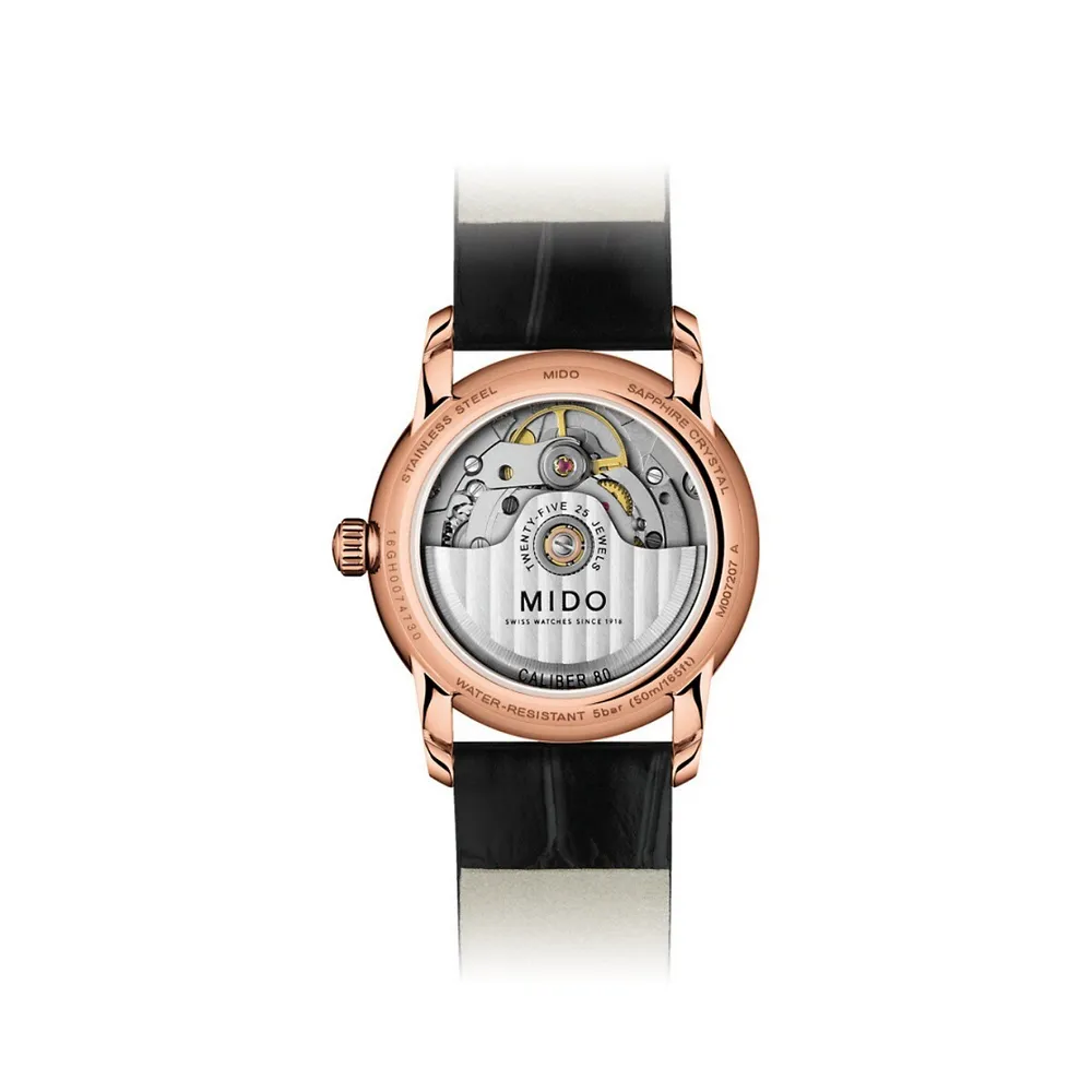 MIDO Baroncelli II Prisma Automatic Watch M0072073611600