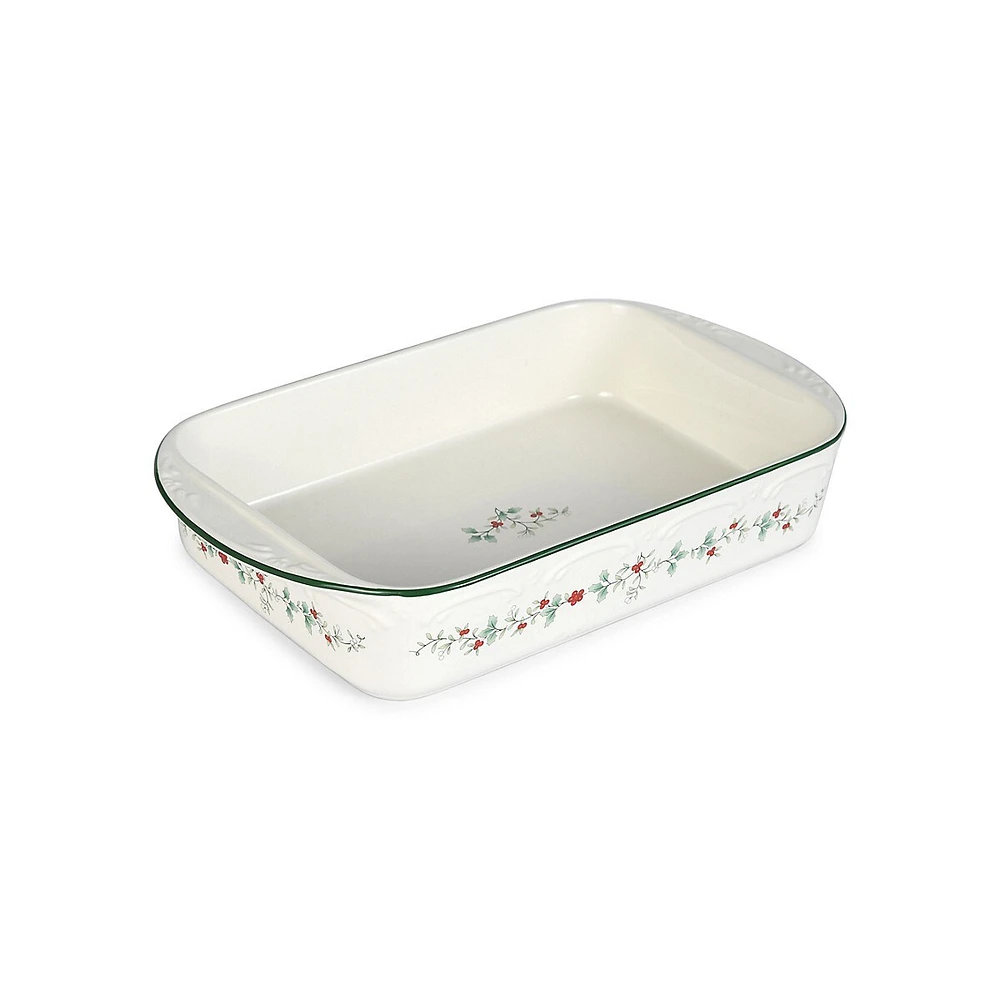 Winterberry Rectangular Baker