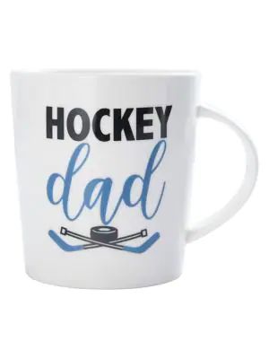 Canadian Hockey Dad Porcelain Mug