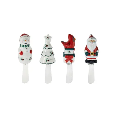 Winterberry 4-Piece Spreaders Set