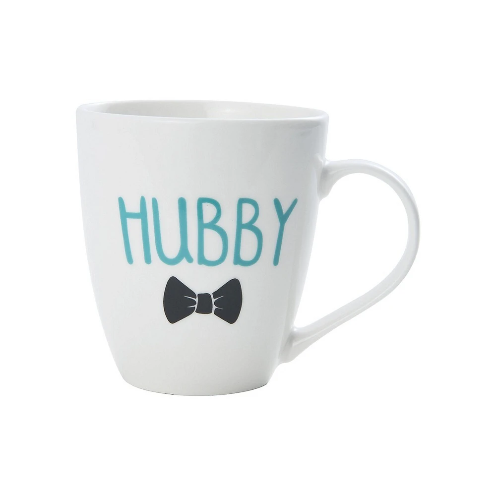 Hubby Porcelain Barrel Mug